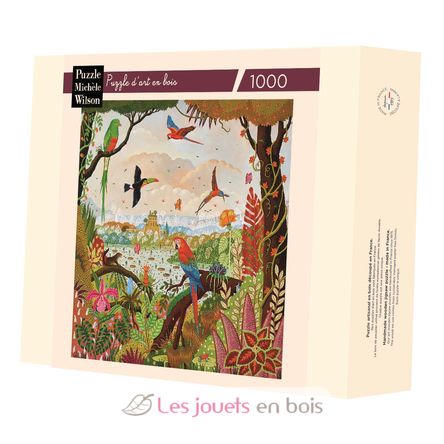 El Jardín del Edén de Alain Thomas A1038-1000 Puzzle Michèle Wilson 1