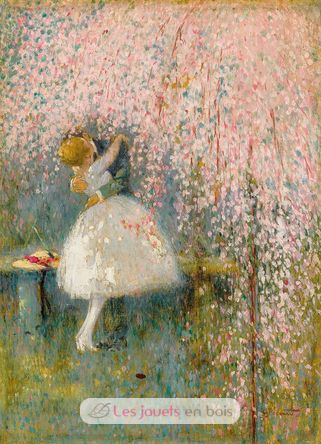 Romance bajo el árbol de la flor Picard A1099-80 Puzzle Michèle Wilson 2