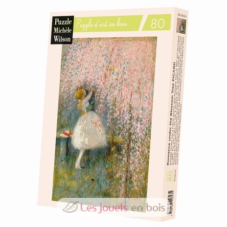 Romance bajo el árbol de la flor Picard A1099-80 Puzzle Michèle Wilson 1