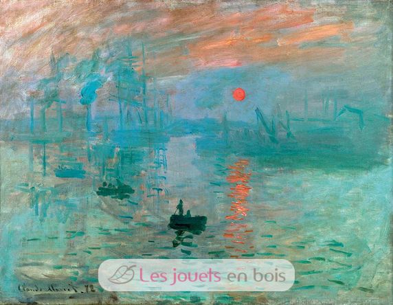 Impresión, sol naciente de Monet A1100-80 Puzzle Michèle Wilson 2