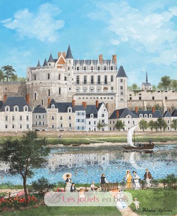 El castillo de Amboise Delacroix A1109-500 Puzzle Michèle Wilson 2