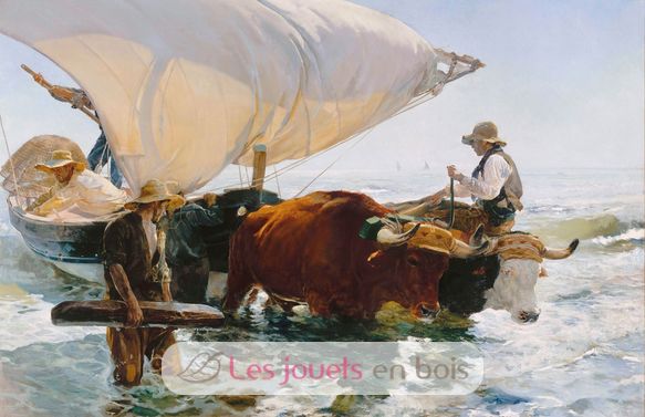 La vuelta de la pesca de Sorolla A1117-1000 Puzzle Michèle Wilson 2
