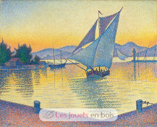 El puerto al atardecer de Signac A1178-500 Puzzle Michèle Wilson 2