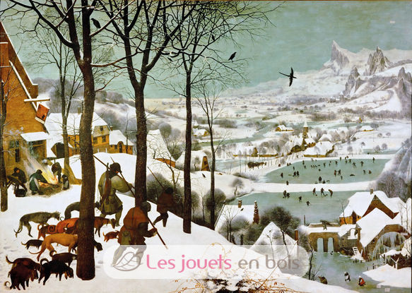Cazadores en la nieve de Bruegel A248-650 Puzzle Michèle Wilson 2