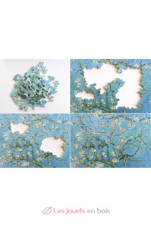 Las ramas de almendro de Van Gogh A610-80 Puzzle Michèle Wilson 4