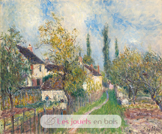 Un camino en los Sablones de Sisley A667-500 Puzzle Michèle Wilson 2
