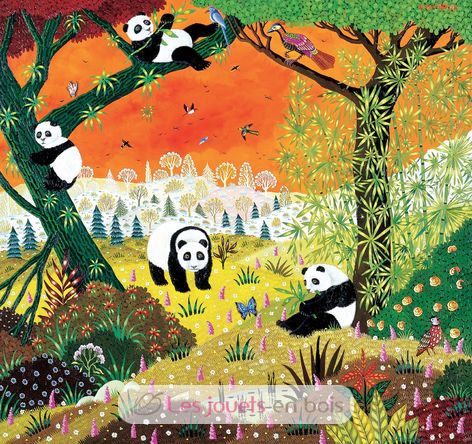 Los pandas de Alain Thomas A778-250 Puzzle Michèle Wilson 2