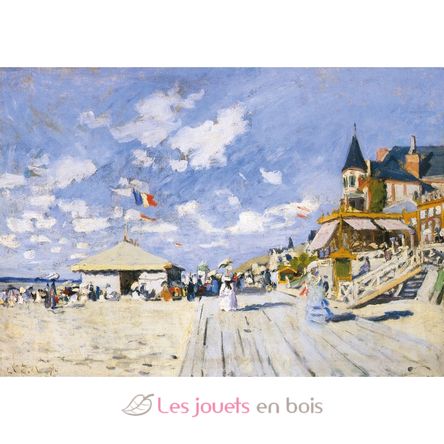En las tablas de Trouville Monet A998-250 Puzzle Michèle Wilson 2