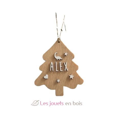 Árbol de Navidad de madera personalizable VI-AA10 Vintiun 2