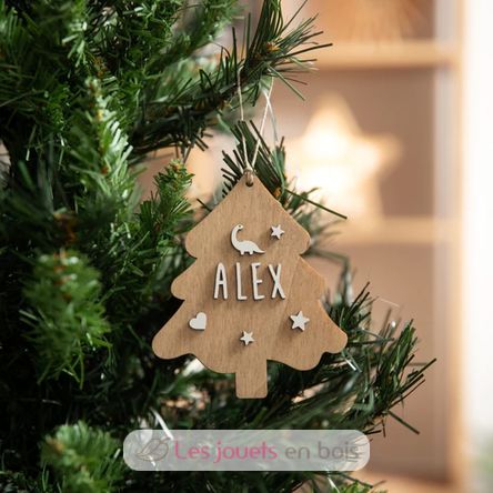 Árbol de Navidad de madera personalizable VI-AA10 Vintiun 5