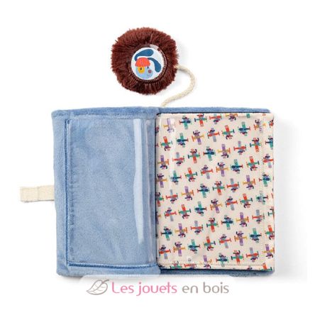 Álbum de fotos de tela Jules el perro LL83636 Lilliputiens 2