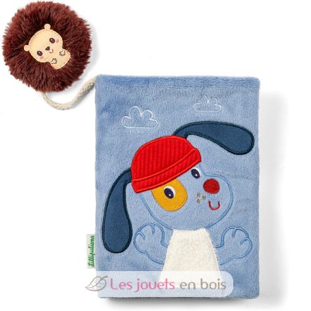 Álbum de fotos de tela Jules el perro LL83636 Lilliputiens 1