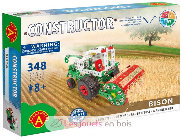 Constructor Bison - Cosechadora AT-1498 Alexander Toys 1