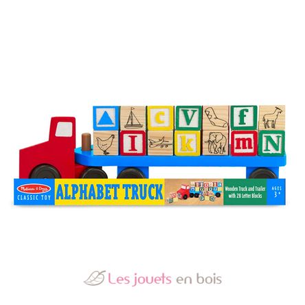 Camión de letras M&D15175-4555 Melissa & Doug 5
