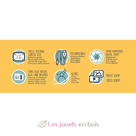 Buki CamJunior - Cámara para niños BUK-PV011 Buki France 5