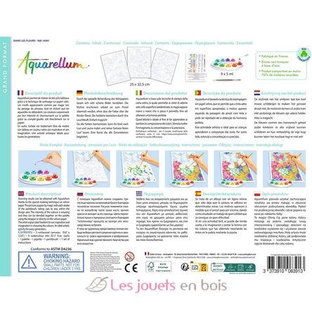 Aquarellum Entre las flores SS-6391 Sentosphère 3
