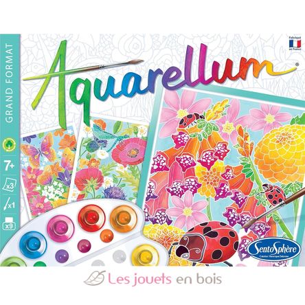 Aquarellum Entre las flores SS-6391 Sentosphère 5