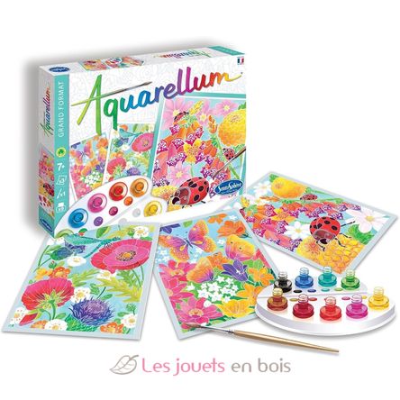 Aquarellum Entre las flores SS-6391 Sentosphère 1