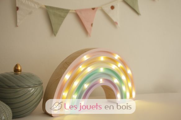 Luz nocturna arco iris en colores pastel LL016-368 Little Lights 4