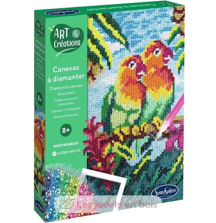 Cuadro de diamantes Inseparables SS-20380 Sentosphère 4