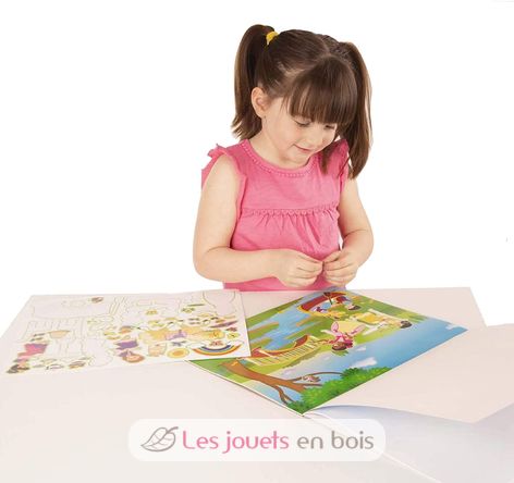 200 pegatinas reutilizables - Princesas MD-14306 Melissa & Doug 5