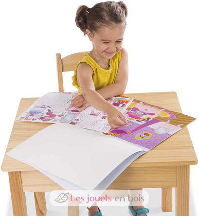 200 pegatinas reutilizables - Princesas MD-14306 Melissa & Doug 4