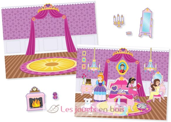 200 pegatinas reutilizables - Princesas MD-14306 Melissa & Doug 3