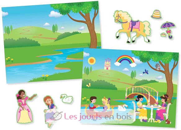200 pegatinas reutilizables - Princesas MD-14306 Melissa & Doug 2