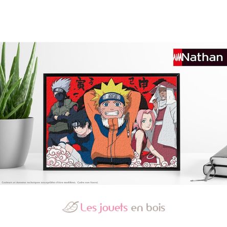 Puzzle Aventuras de Naruto 500 piezas NA12000973 Nathan 3