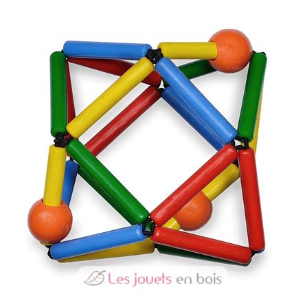 Sonajero de madera Grabber Multicolor B83080 Bass & Bass 3