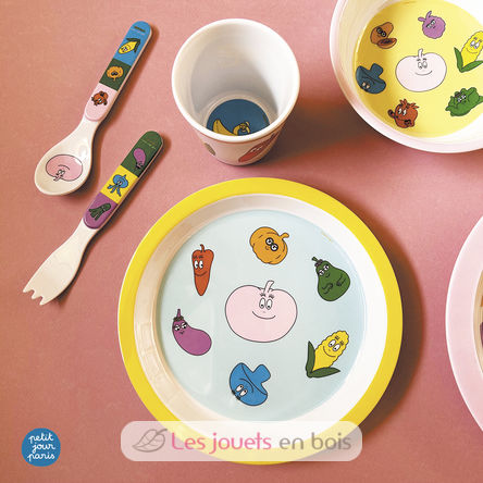 Barbapapá Veggie juego de 5 piezas PJ-BA701VR Petit Jour 3