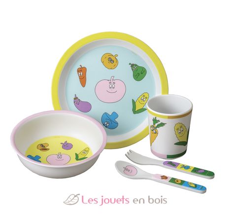 Barbapapá Veggie juego de 5 piezas PJ-BA701VR Petit Jour 1