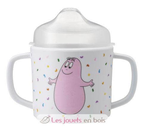 Taza con dos asas y caño extraíble Barbapapá PJ-BA904R Petit Jour 1