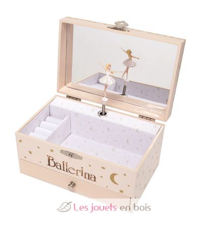 Caja musical de cartón Bailarina TR-S60111 Trousselier 2