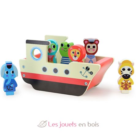 El barco con sonidos de animales V7643 Vilac 4