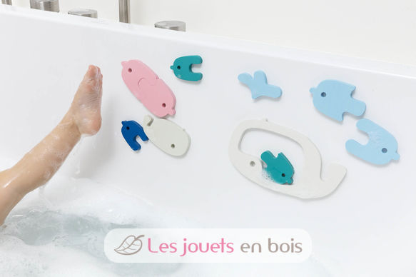 Puzzle de baño - Baleines QU-171027 Quut 7