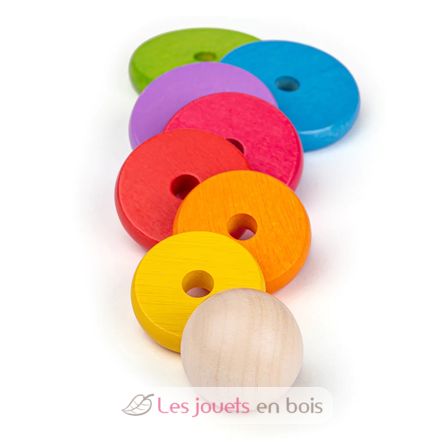 Apilador de arco iris BJ-BB098 Bigjigs Toys 9