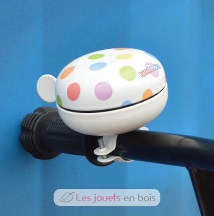 Sonnette Vélo Pastel Dotty BELLPD-S Kiddimoto 3