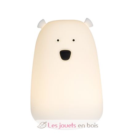 Lámpara de noche oso blanco L-OUBLANCM Little L 5