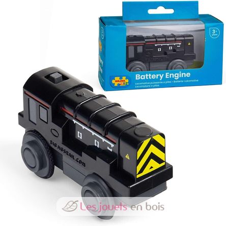 Locomotora de maniobras a pilas BJT311 Bigjigs Toys 3