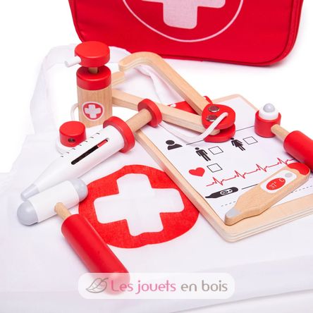 Kit médico BJ489 Bigjigs Toys 3
