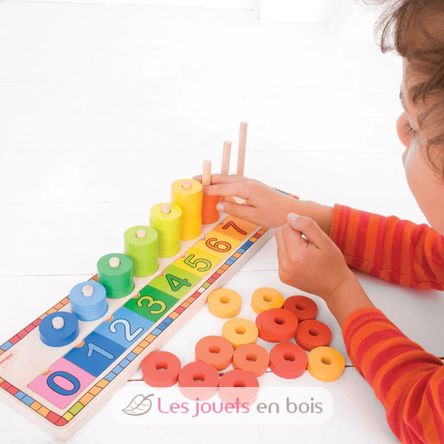 Juego para aprender a contar BJ531 Bigjigs Toys 8