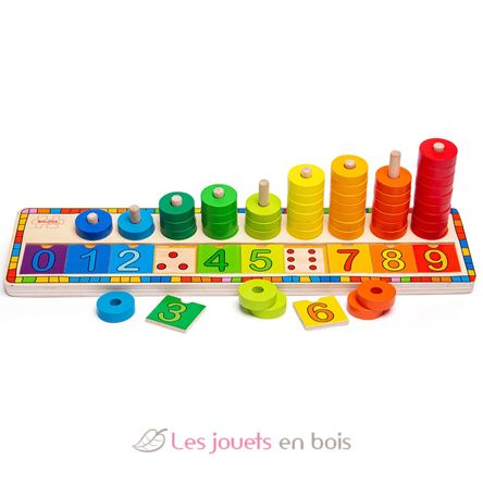 Juego para aprender a contar BJ531 Bigjigs Toys 6