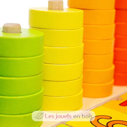 Juego para aprender a contar BJ531 Bigjigs Toys 5