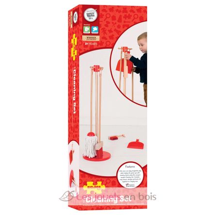 Set de limpieza para niños BJ693 Bigjigs Toys 7