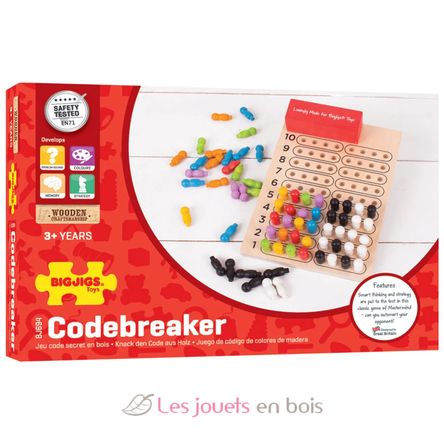 Juego de código de colores de madera BJ694 Bigjigs Toys 3