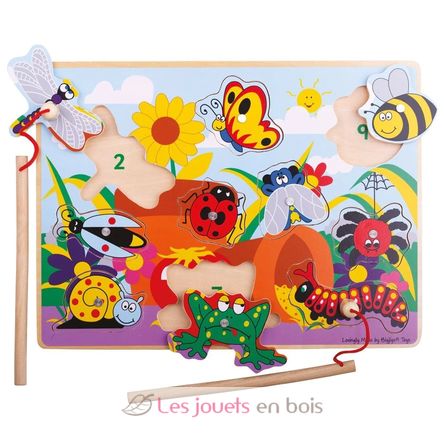 Puzzle magnético Insectos BJ919 Bigjigs Toys 1