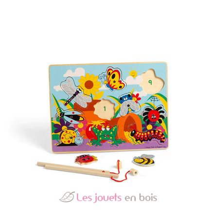 Puzzle magnético Insectos BJ919 Bigjigs Toys 6