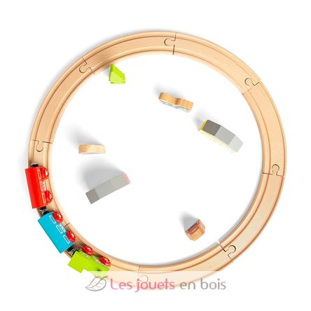 Mi primer juego de trenes BJT010 Bigjigs Toys 3