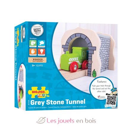 Túnel piedra gris BJT120 Bigjigs Toys 5